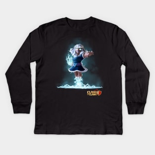 Electro Titan - Clash of Clans Kids Long Sleeve T-Shirt